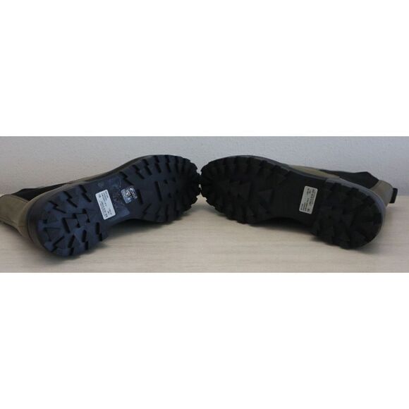 Aqua Women's Sz 10B Military Green/Black Mud Guard Platform Chelsea Boots - Picture 4 of 13